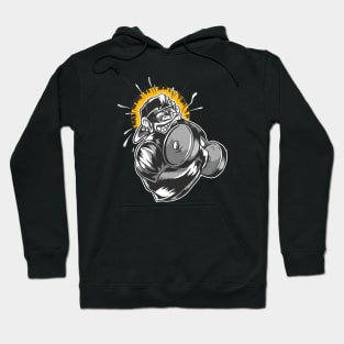 Monkey Dumbbell Hoodie